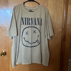 Urban Outfitters Nirvana T-Shirt Dress